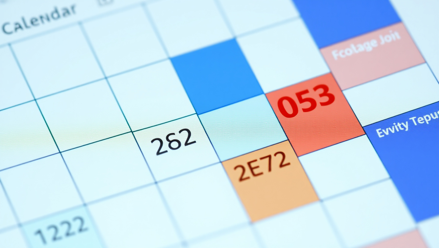 Интерфейс экономического календаря